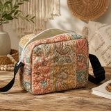 Shepherd Floral Landscape Quilted Crossbody Bag