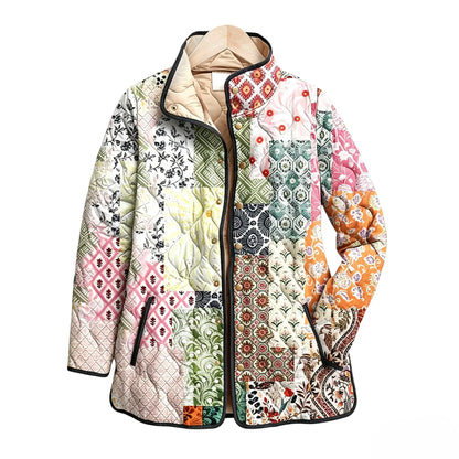 Avery Printed Quilted Jacket