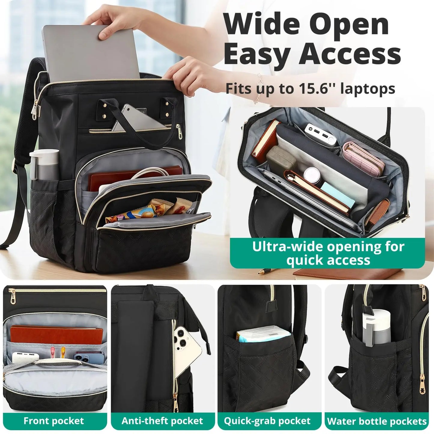💼Multi-Function Insulated Backpack