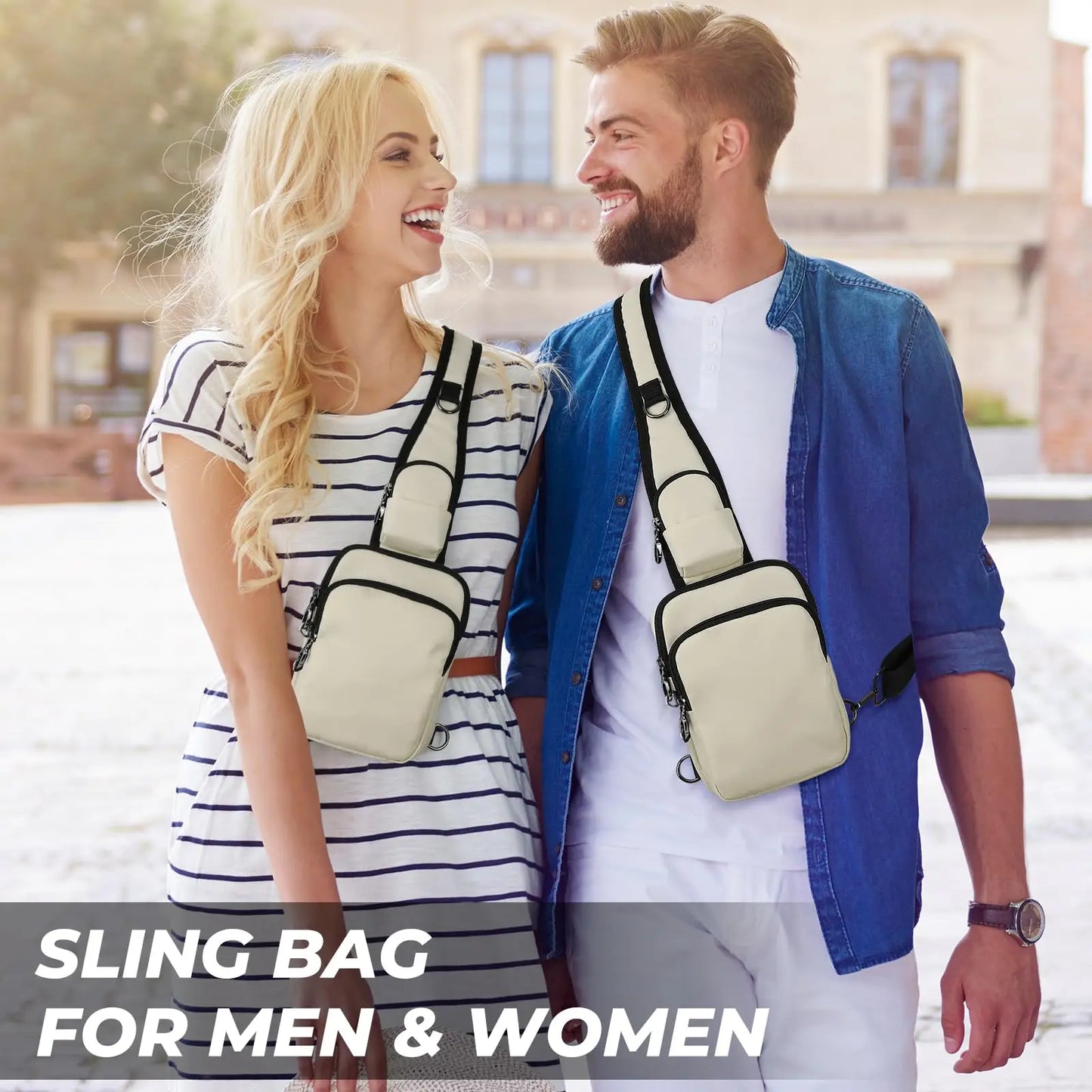 Anti-Theft Crossbody Sling Bag