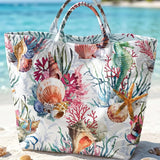 Marine life Print PVC Tote Bag