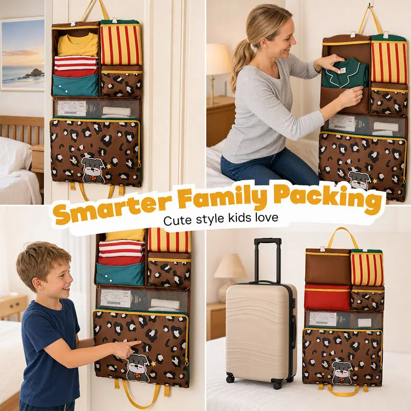 🎁Foldable Hanging Travel Organizer Bag