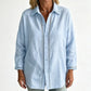 Women's Casual Spliced Long Sleeve Blouse