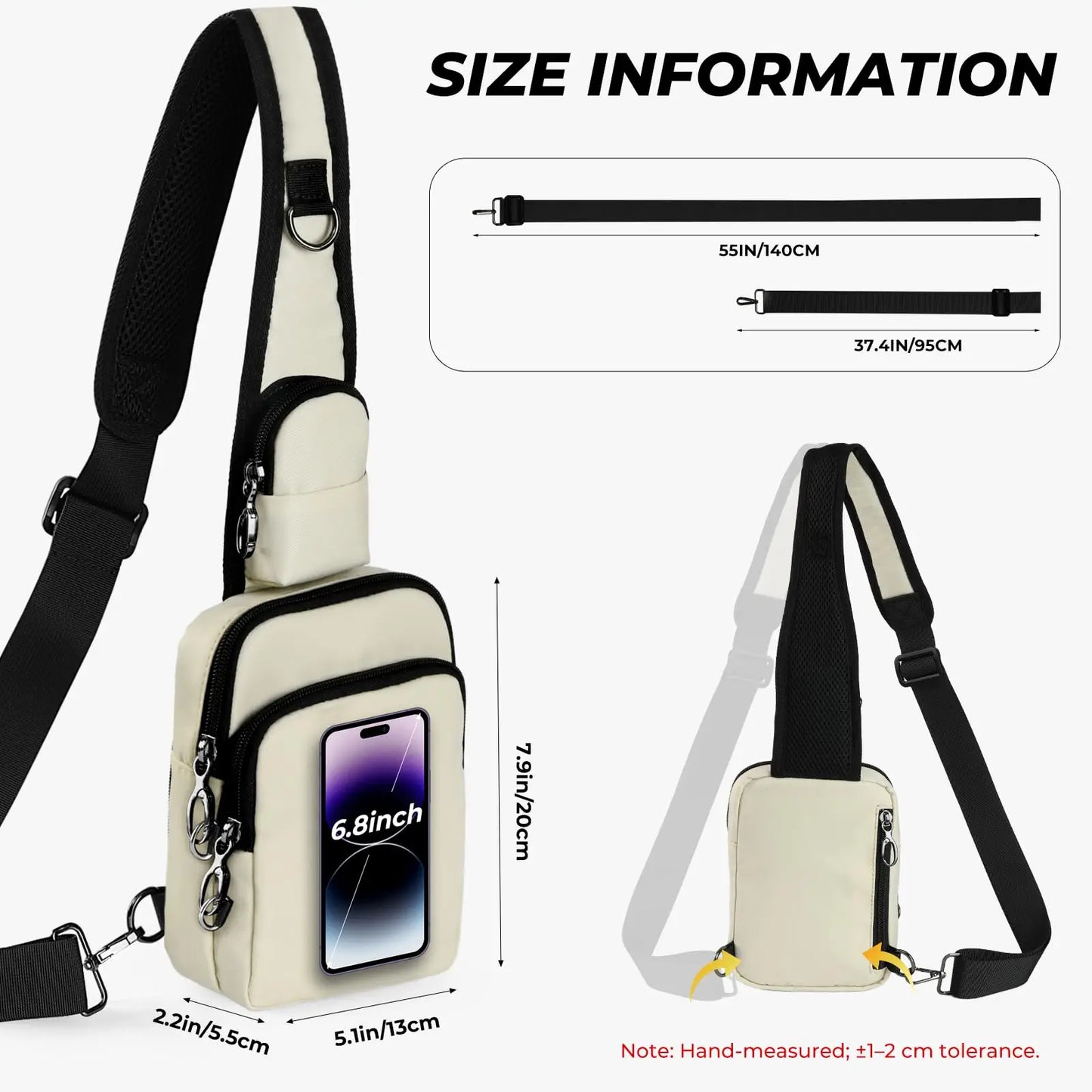 Anti-Theft Crossbody Sling Bag