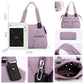 Waterproof Multi Pocket Resistant Nylon Handbag