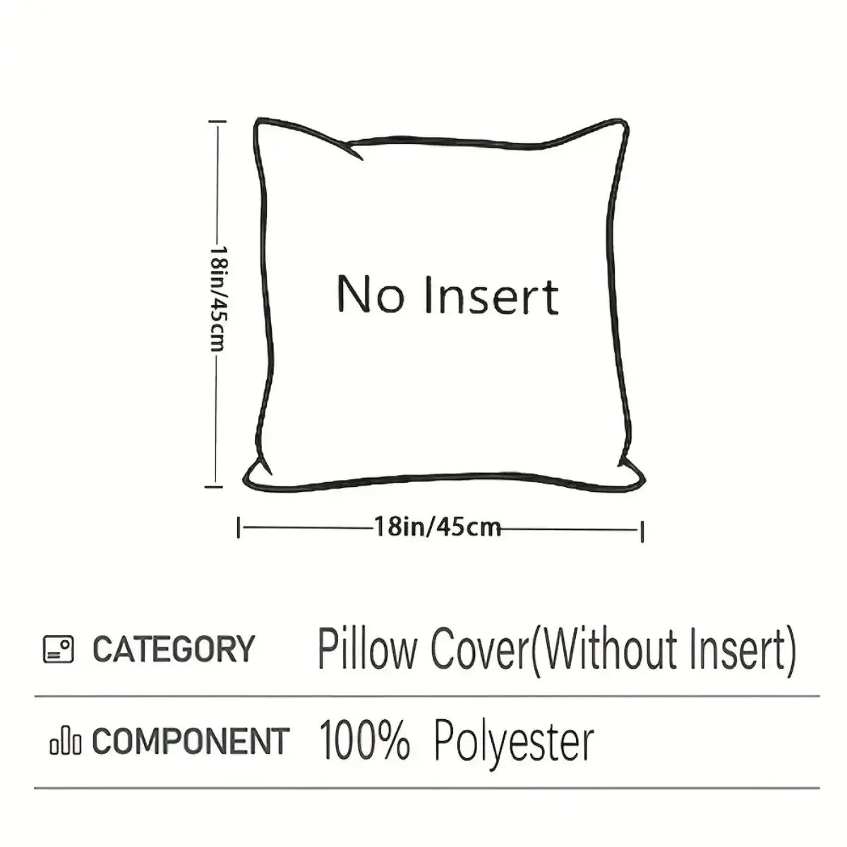2-Pack 3D Jacquard Pumpkin Pillow Covers