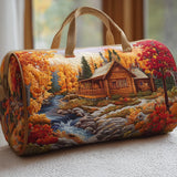 Autumn Cabin Quilted Duffle Bag