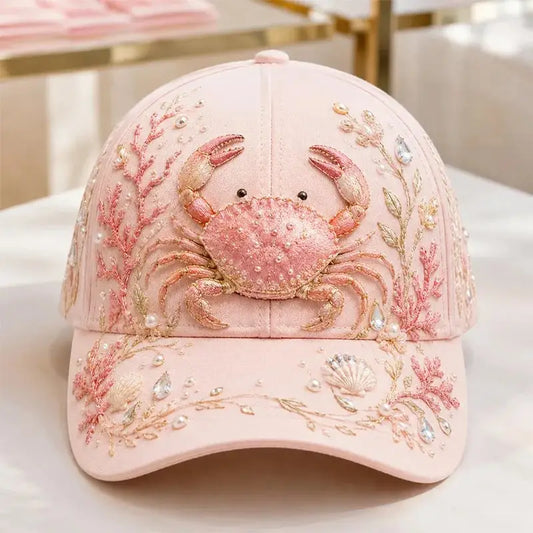 Crab 3D-printed Creature Pattern Cap