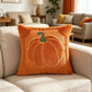 2-Pack 3D Jacquard Pumpkin Pillow Covers