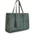 Vintage Embossed Leather Laptop Tote Set