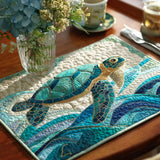 Turtle Wave Quilted Place Mat
