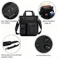 Nylon Multifunctional Crossbody Messenger Bag