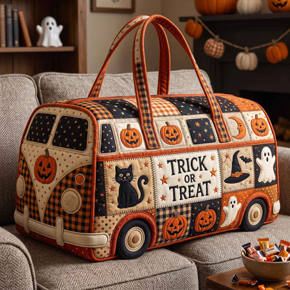Haunted Roadtrip Quilted Duffle Bag