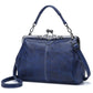 💼2026 New Kattee Elegant Waterproof Women’s Leather Kiss-Lock Tote Handbag