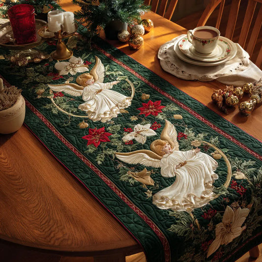 Silent Glory Quilted Table Runner