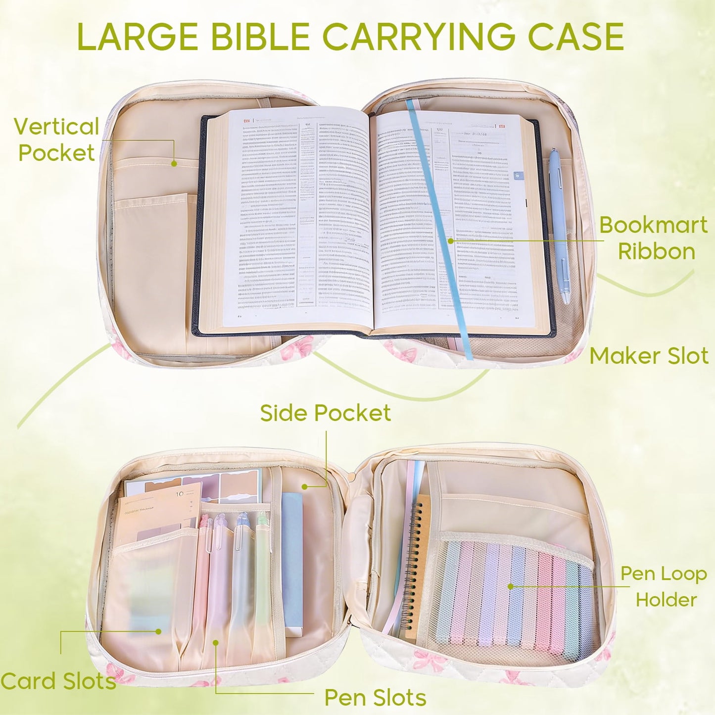 Bible Cover Case for Women