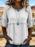 Vintage Art Patchwork Cotton And Linen Shirt