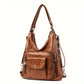 Women's Convertible Multi-Pocket Shoulder Bag