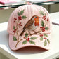 Adjustable Garden Morning Hummingbird Flowers Baseball Cap
