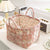 Large Capacity Floral Interior Storage Basket