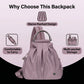 Women's Lightweight Nylon Casual Backpack