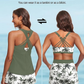 3 Piece Tankini with Shorts - Sporty Swimsuit