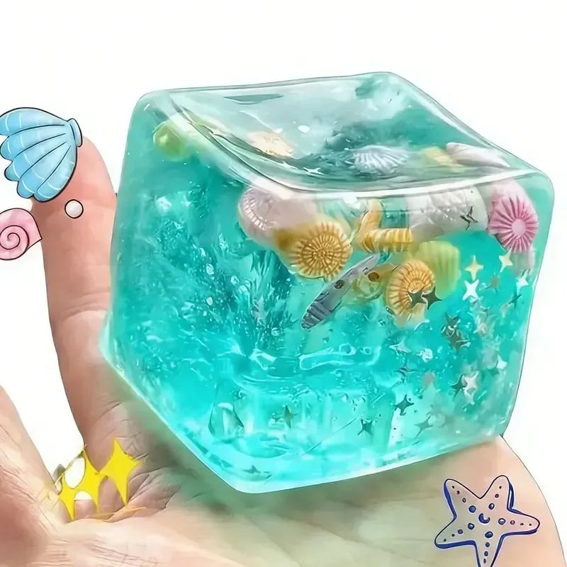 🏆8-Piece Set Mystery Squishy Box Malt Sugar Stress Relief Fidget Toys