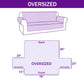 Sunshine Quilted Sofa Cover
