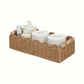 2 Pack Handmade Storage Basket with Handle