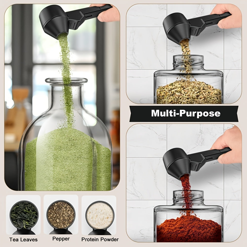 Portable 2-In-1 Funnel Coffee Measuring Scoop