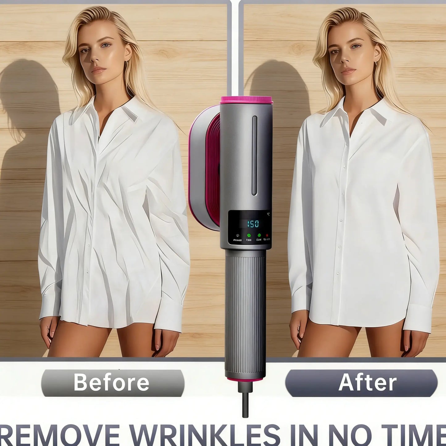 2-in-1 Steam Iron & Garment Steamer