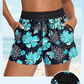 3 Piece Tankini with Shorts - Sporty Swimsuit
