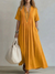 Pin-Tuck Maxi Dress with Pockets