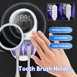 Automatic UV sterilization Sanitizing Smart Toothbrush Holder