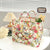 Large Capacity Floral Interior Storage Basket