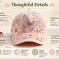Adjustable Garden Morning Hummingbird Flowers Baseball Cap