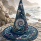 Deep Sea Mermaid Coastal Gothic Handcrafted Quilted Witch Hat