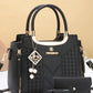 3 PCS Women's Elegant Embroidered Pattern Tote Bag