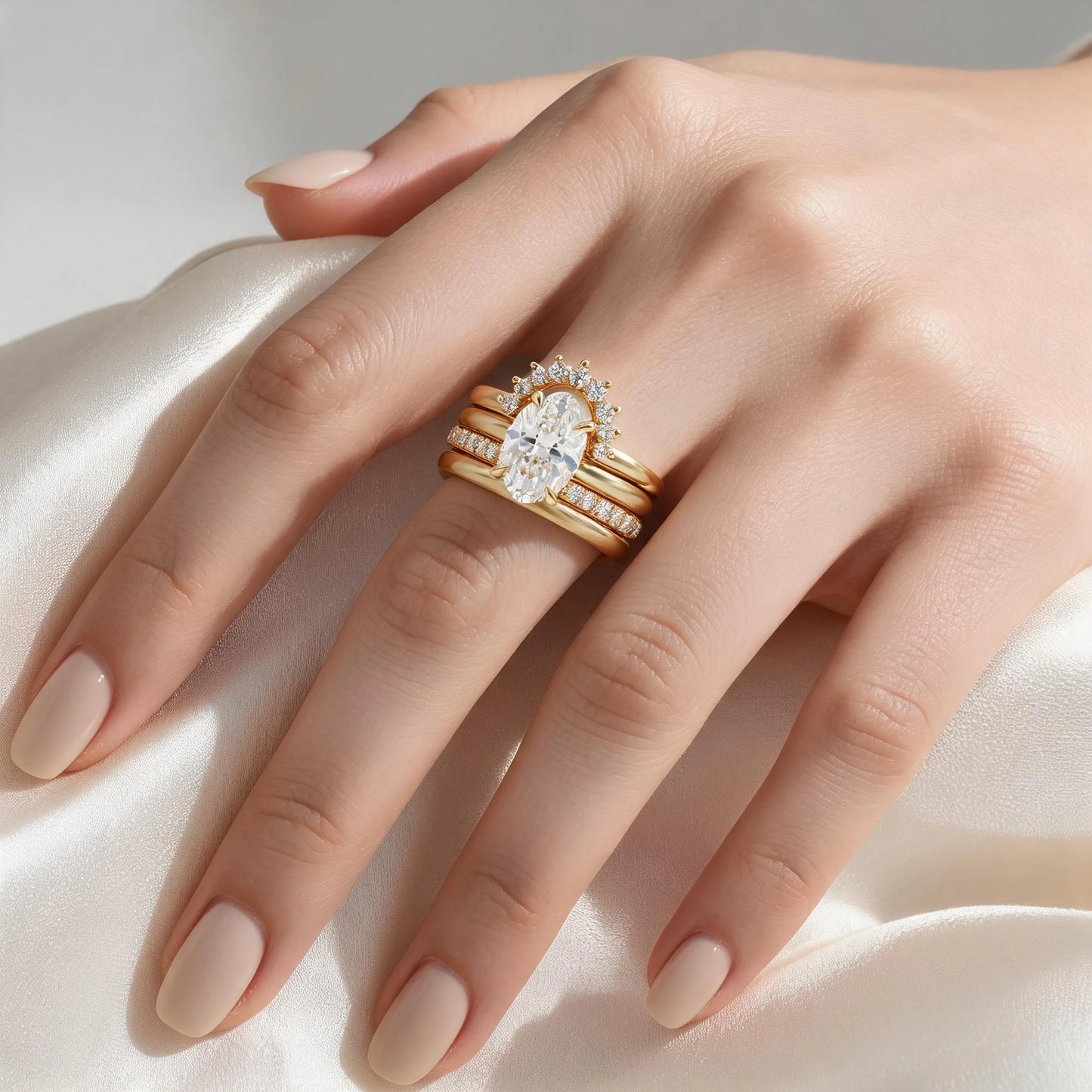 The Grand Stacking Suite Projection Open Ring