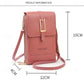 Women's Leather Cell Phone Bag