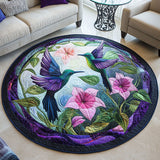 Garden Grace Quilted Round Mat
