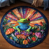 Green Grove Guardians Quilted Round Mat