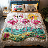 Island Breeze Quilted Bedding Set