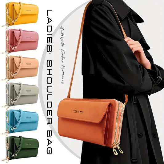 The Minimalist Multi-Compartment Crossbody Phone Wallet