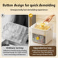 Ice Maker & Storage Bin -Instant Ice Cubes in Seconds