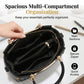 3 PCS Women's Elegant Embroidered Pattern Tote Bag