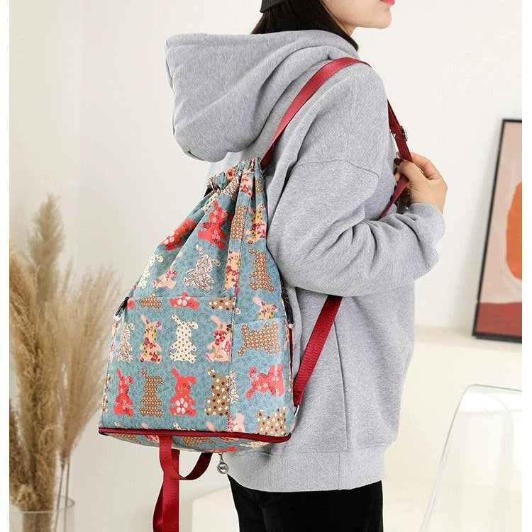 Lightweight Foldable Waterproof Drawstring Backpack