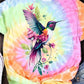 Women's Tie Dye Print Graphic Casual Top